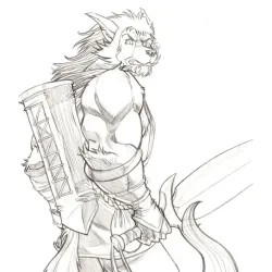 Mil lobos novela gráfica de fantasía épica