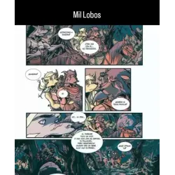 Mil lobos novela gráfica de fantasía épica