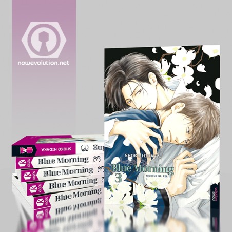 Blue morning 3 de Hidaka Shoko mejor manga BL de época para Nowevolution editorial