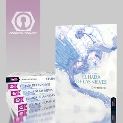 El hada de las nieves manga BL de Tomo Serizawa editado por Nowevolution editorial.